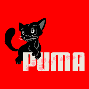 puma cat Logo PNG Vector