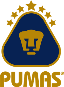 Pumas (azul y oro) Logo Vector