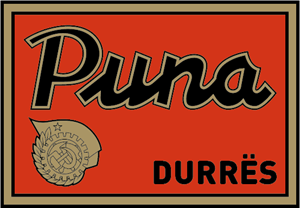Puna Durrës (1950's) Logo PNG Vector