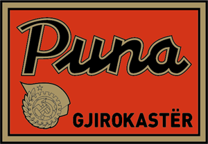 Puna Gjirokastër (1950's) Logo PNG Vector
