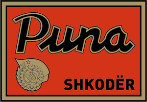 Puna Shkodër (1950's) Logo PNG Vector