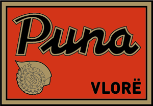 Puna Vlorë (1950's) Logo PNG Vector