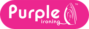 Purple ironing Logo Vector