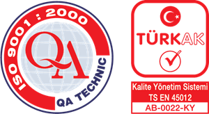 QA TECHNIC & TURK AK Logo Vector