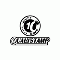 Qualistamp10 years Logo PNG Vector