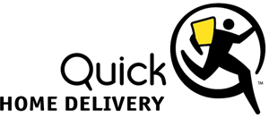 Quick Home Delivery Logo PNG Vector