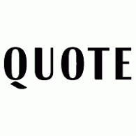 Quote Logo PNG Vector