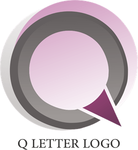 Q Alphabet Design Logo PNG Vector