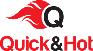 q letter flame Logo Vector