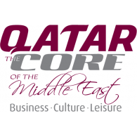 QATAR Core of the Middle East Logo PNG Vector