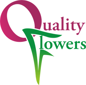 Quality Flowers Logo PNG Vector