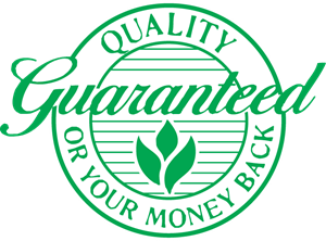 QUALITY Guaranteed OR YOUR MONEY BACK Logo PNG Vector