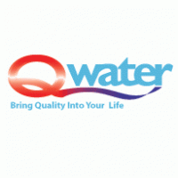 QWater Indonesia Logo PNG Vector