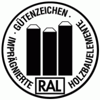 RAL Gütenzeichen Holzbauelemente Logo Vector