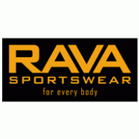 RAVA sportswear Logo PNG Vector