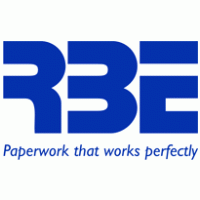 RBE Stationery Logo Vector