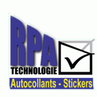 RPA Technologie Stickers Logo PNG Vector