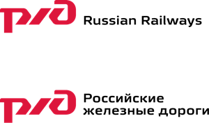 RZD Russian Railways Logo PNG Vector