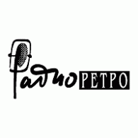 Radio Retro Logo PNG Vector