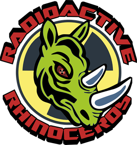 Radioactive Rhinoceros Logo PNG Vector