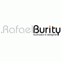 Rafael Burity ilustrador e designer Logo Vector