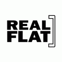 Real Flat Logo PNG Vector