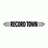 Record Town Logo PNG Vector