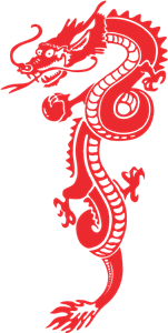 Red Dragon Logo Vector