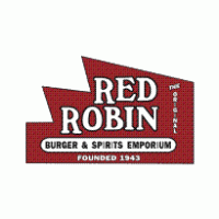 Red Robin Logo PNG Vector