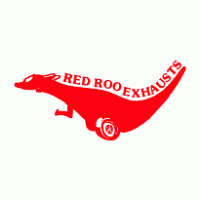Red Roo Exhausts Logo PNG Vector