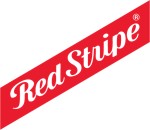 Red Stripe Logo Vector