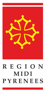 Region Midi Pyrenees Logo Vector