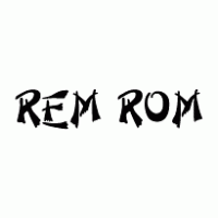 Rem Rom Logo Vector