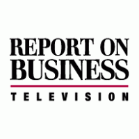 Report On Business Television Logo Vector