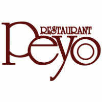 Restaurant Peyo Logo Vector