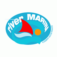 River Marina Logo PNG Vector