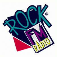 Rock FM Radio Logo PNG Vector