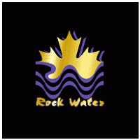 Rock Water Logo PNG Vector