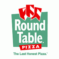 Round Table Pizza Logo Vector
