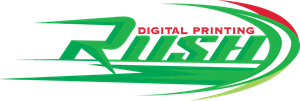 Rush_Digital Printing Logo Vector