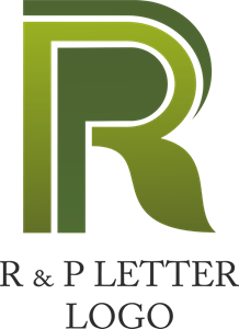 R P Letter Logo PNG Vector