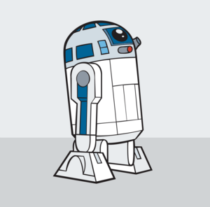R2-D2 Logo PNG Vector