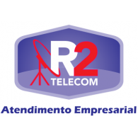 R2 Telecom Logo Vector