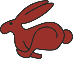 Rabbit Logo PNG Vector