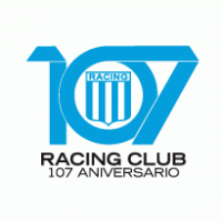 Racing Club 107 Aniversario Logo PNG Vector