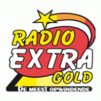 Radio Extra Gold Logo PNG Vector