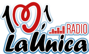 Radio La Única 100.1 FM Logo PNG Vector