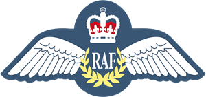 RAF Tunic Badge Logo Vector