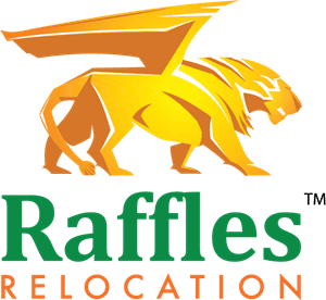RAFFLES RELOCATION Logo Vector