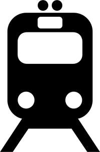 RAIL TRANSPORTATION SIGN Logo PNG Vector